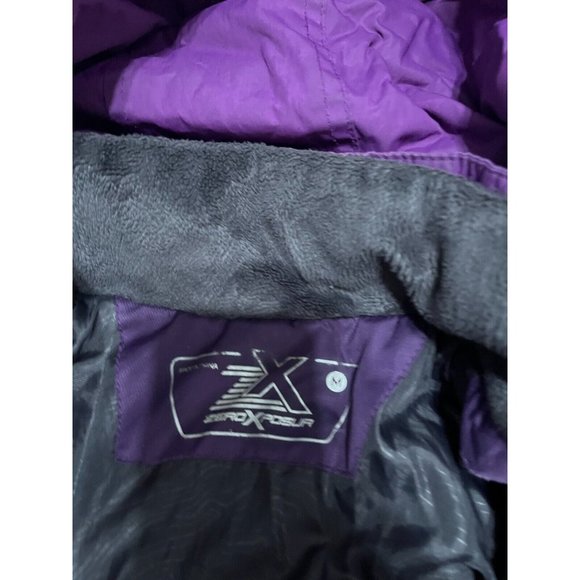 Zeroxposur Womens 3-in-1 Winter Jacket Size Medium Purple Hooded Insulated - Picture 4 of 9